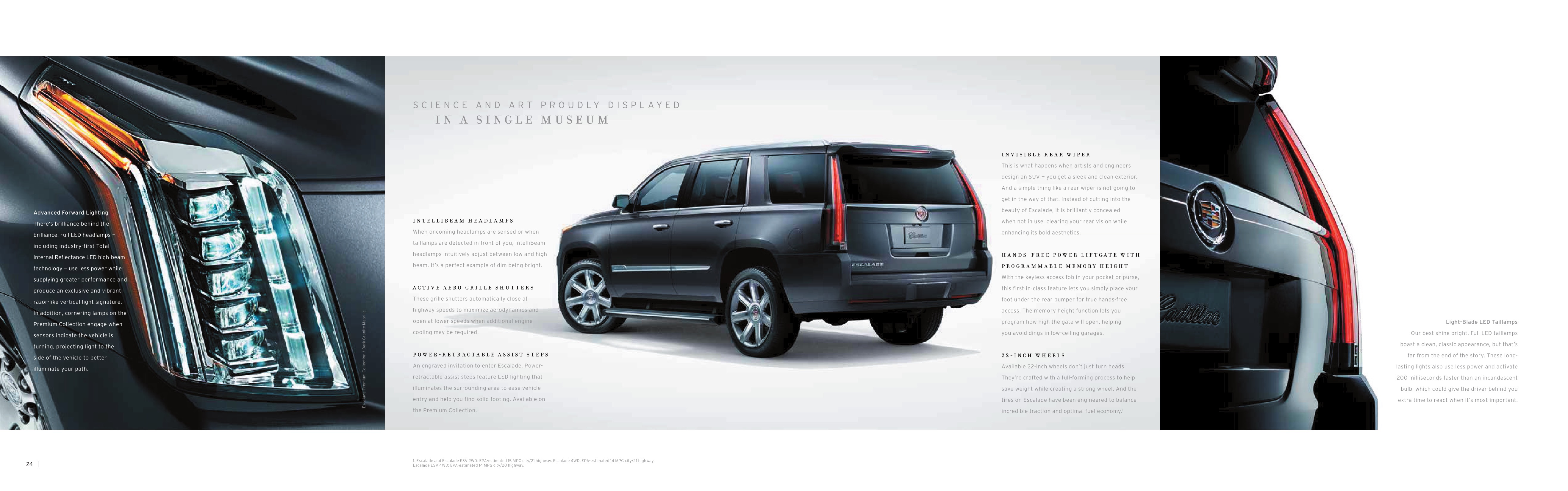2015 Cadillac Escalade Brochure Page 26